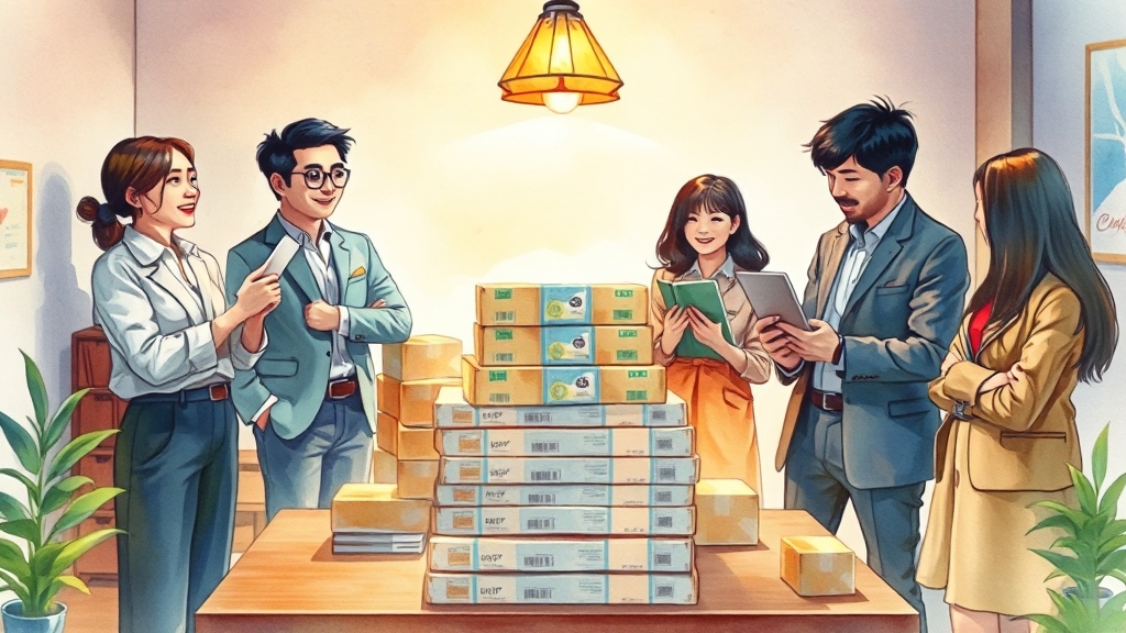 지원 사업의 실제 혜택 (watercolor 스타일)