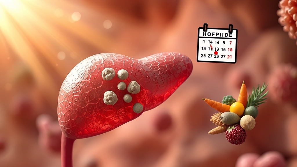 췌장암 조기 발견의 중요성 (realistic 스타일)