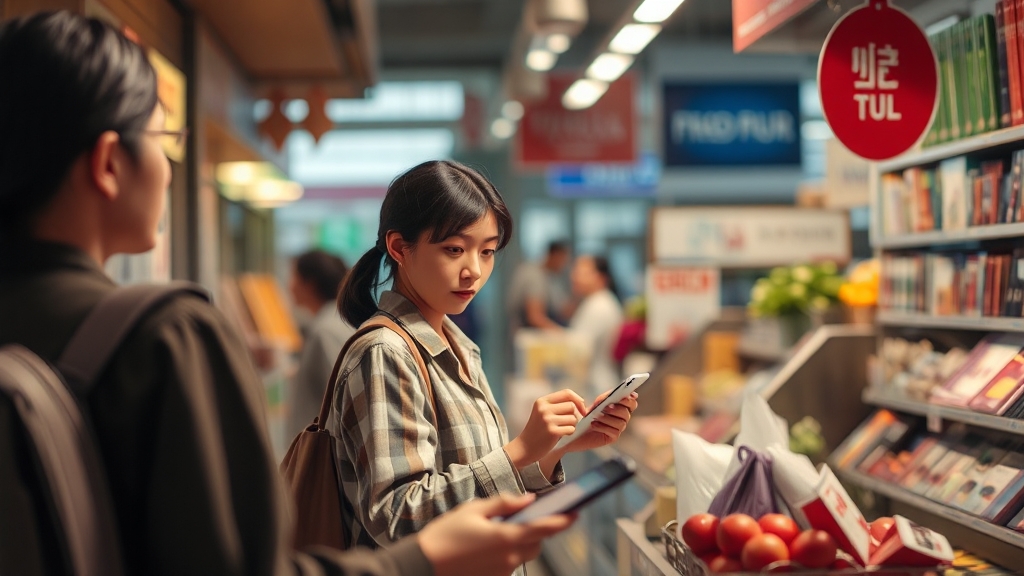 30대 소비 트렌드와 경제적 영향 (realistic 스타일)