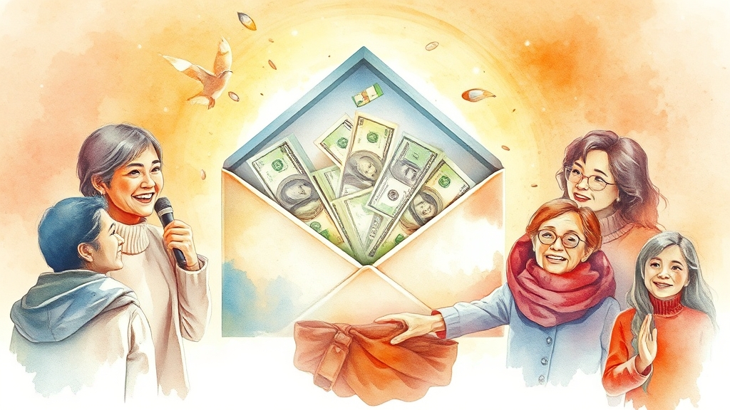 기부금 공제, 왜 중요할까요? (watercolor 스타일)