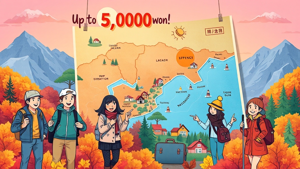 숙박세일페스타 개요 (cartoon 스타일)