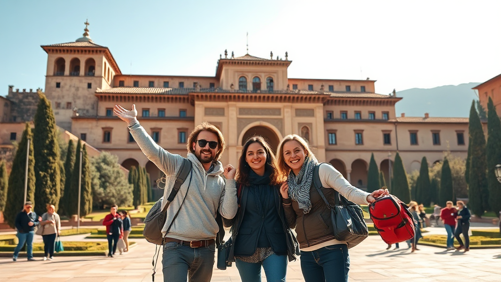 패키지 여행 장단점 비교 (realistic 스타일)