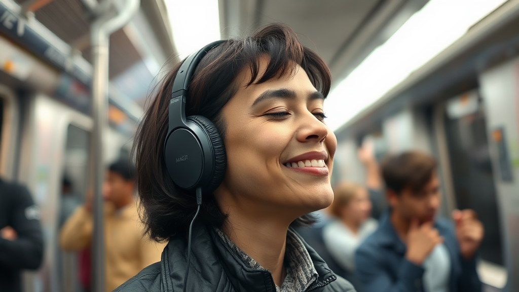 노이즈 캔슬링 성능은 어떨까? (realistic 스타일)