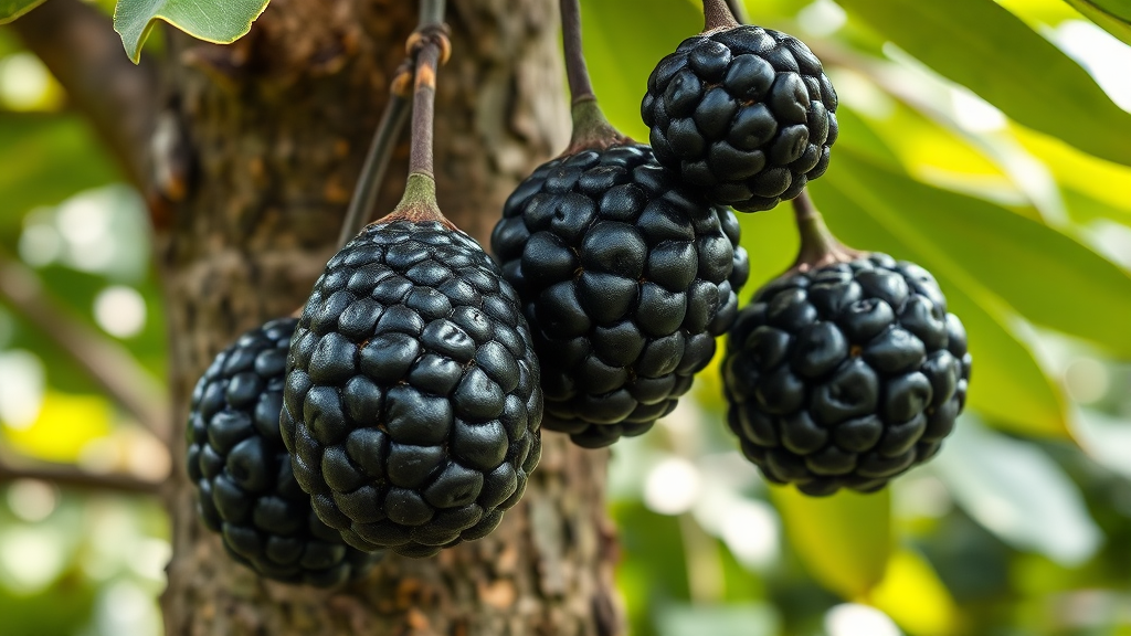 자보티카바, 남미의 특별한 열매 (realistic 스타일)