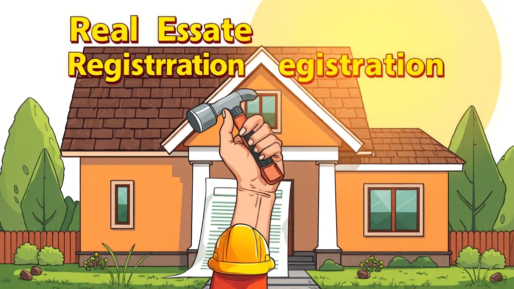 부동산 거래, 등기부등본 활용법 (cartoon 스타일)