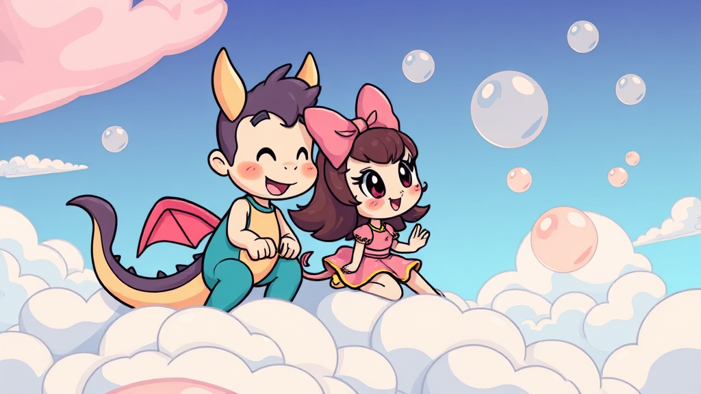 ZO&FRIENDS 캐릭터 소개 (cartoon 스타일)