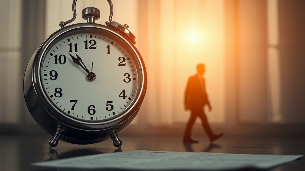 퇴직금 지급기한, 연장할 수 있을까요? (realistic 스타일)