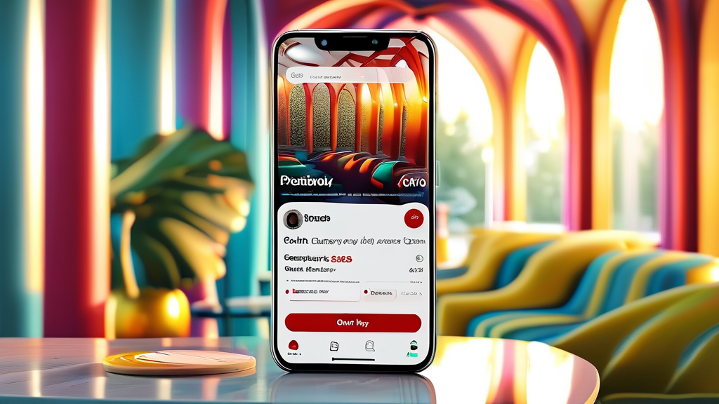 지류 vs 모바일 온누리상품권, 어떤 것이 더 유리할까? (realistic 스타일)