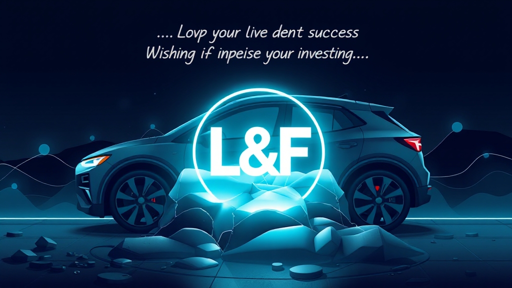 결론: 엘앤에프 투자 선택 (illustration 스타일)