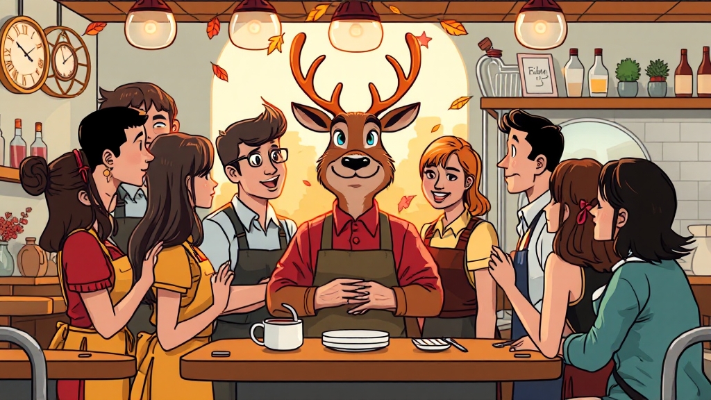 제작 의도 및 드라마 메시지 (cartoon 스타일)