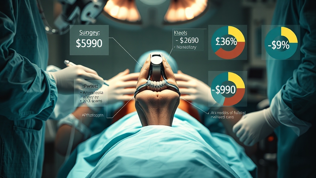 무릎 수술 비용, 얼마나 들까요? (realistic 스타일)