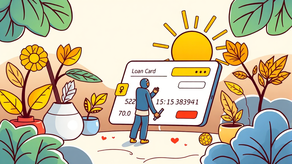 숨겨진 신용점수 올리는 비법 공개 (illustration 스타일)