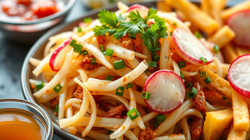 히카마 먹는 법, 맛있게 즐겨봐요 (realistic 스타일)