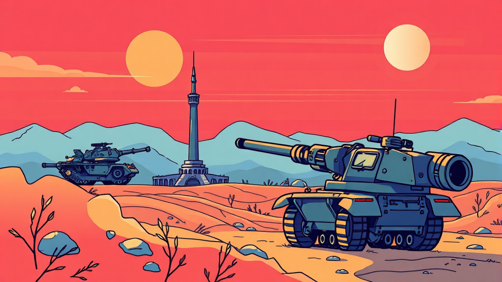 천궁2 관련주 투자 시 핵심 고려 사항 (illustration 스타일)