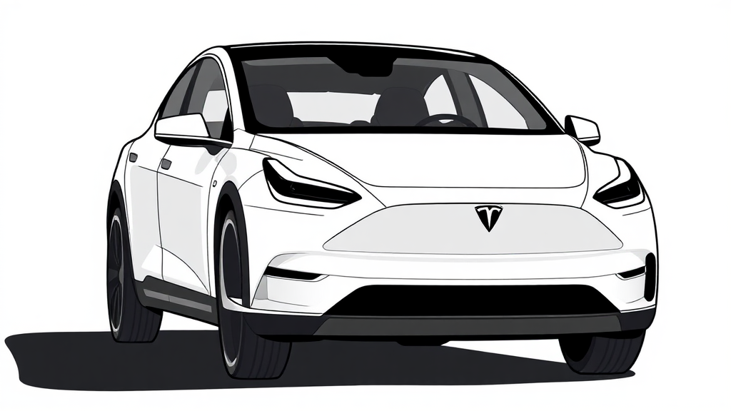 테슬라, 왜 가격 인하를 감행했나? (illustration 스타일)