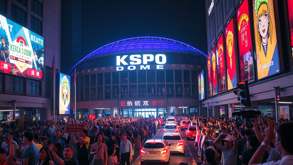 KSPO Dome 대중교통 이용 (realistic 스타일)