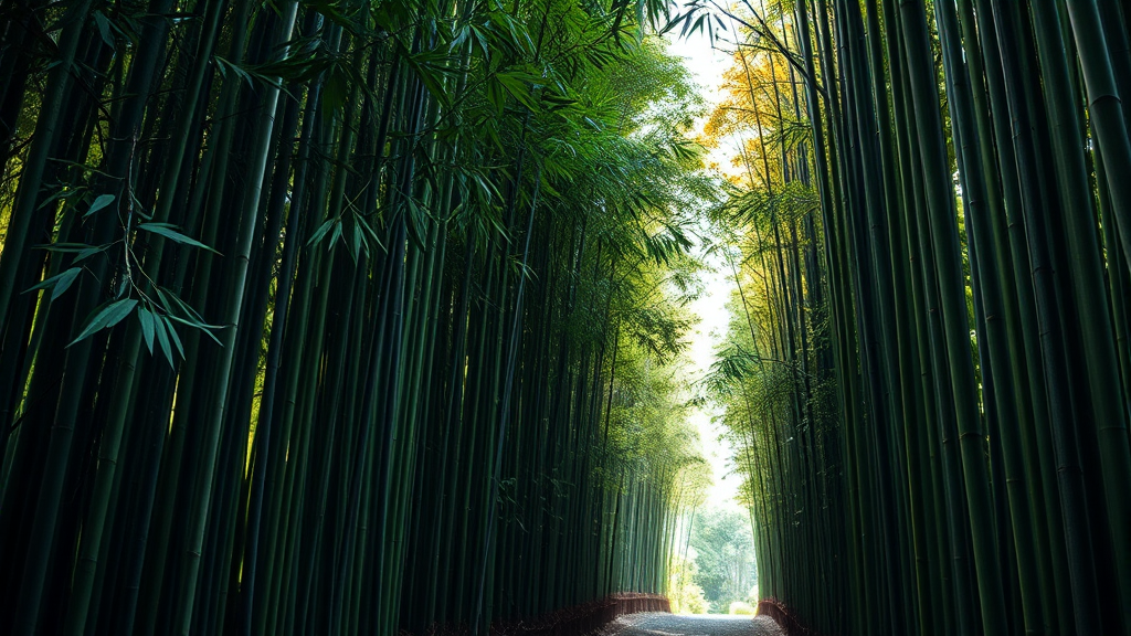 아라시야마 치쿠린 탐방 (realistic 스타일)