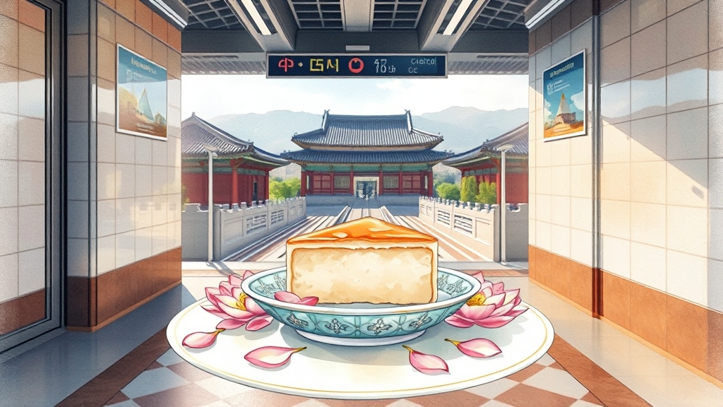 경복궁 생과방, 찾아가는 길 (illustration 스타일)