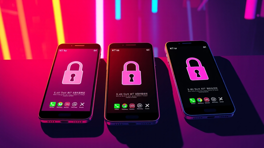 통신사별 유심보호서비스는 어떻게 다를까요? (popart 스타일)