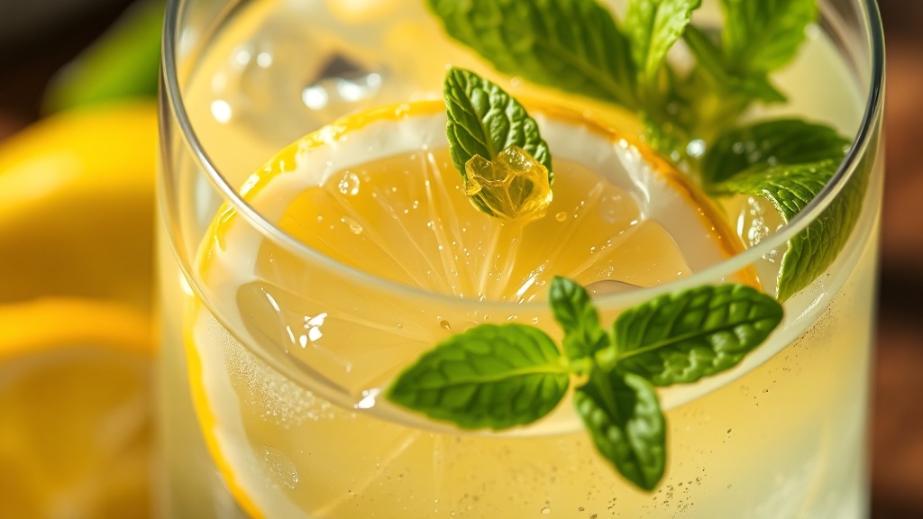 레몬수 레시피 (realistic 스타일)