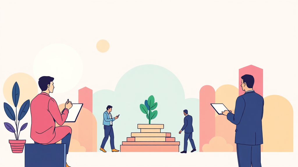 투자자별 맞춤 전략: 균등배정부터 비례배정까지 (illustration 스타일)