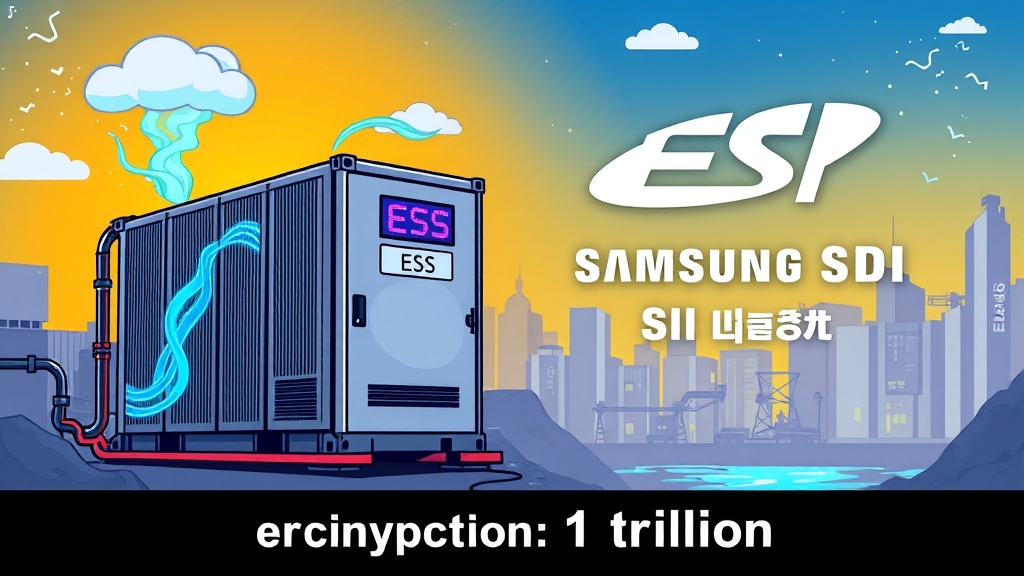 ESS 수주, 숨겨진 의미는? (cartoon 스타일)