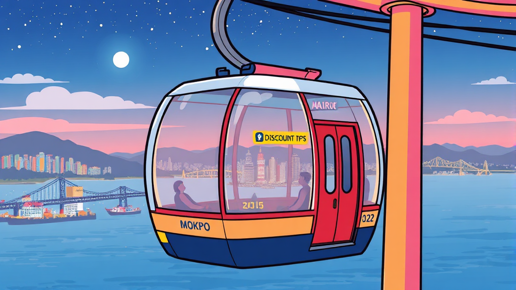 케이블카 탑승 완벽 가이드: 요금, 시간, 예약, 할인 정보 (cartoon 스타일)