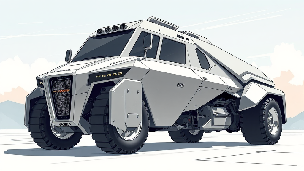 사이버트럭 디자인 특징은? (illustration 스타일)