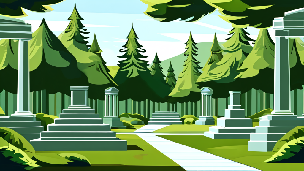 태안 지역 수목장 비용 상세 안내 (illustration 스타일)