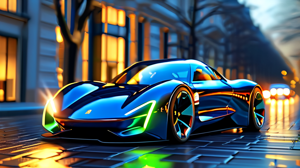 2026년 자동차 산업 변화: 친환경차 중심 정책 강화 (realistic 스타일)