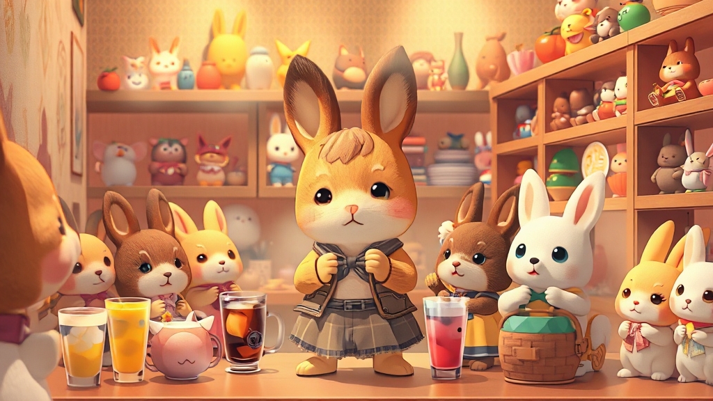 전시, 행사, 그리고 카페 (illustration 스타일)