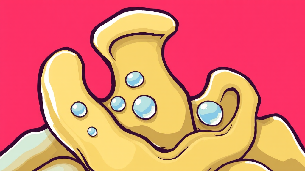 콘드로이친의 효능 (cartoon 스타일)