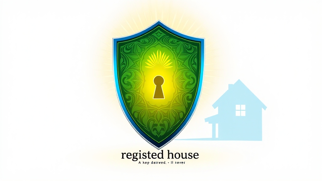 임대차 계약의 대항력과 전입신고 (illustration 스타일)