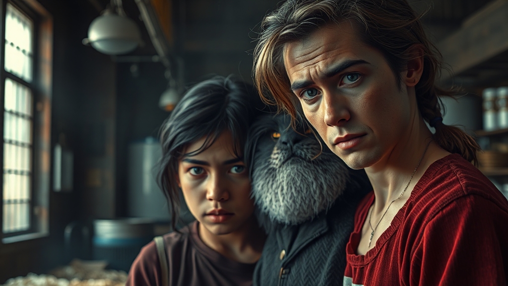 가성호의 과거 가족사 (realistic 스타일)