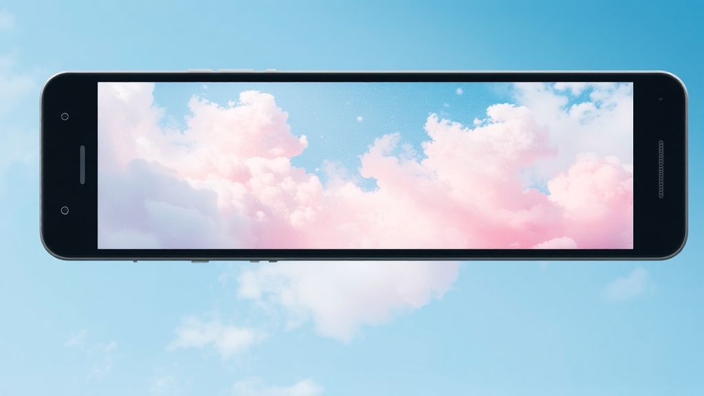 디스플레이 품질 및 시각 경험 (watercolor 스타일)