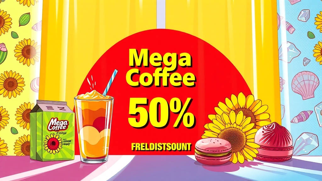 인기 메뉴 & 할인 조합 (popart 스타일)