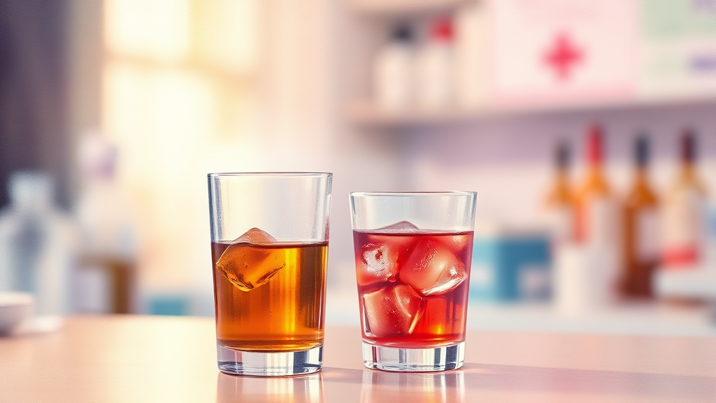 숙취해소제, 현명하게 고르기 (watercolor 스타일)