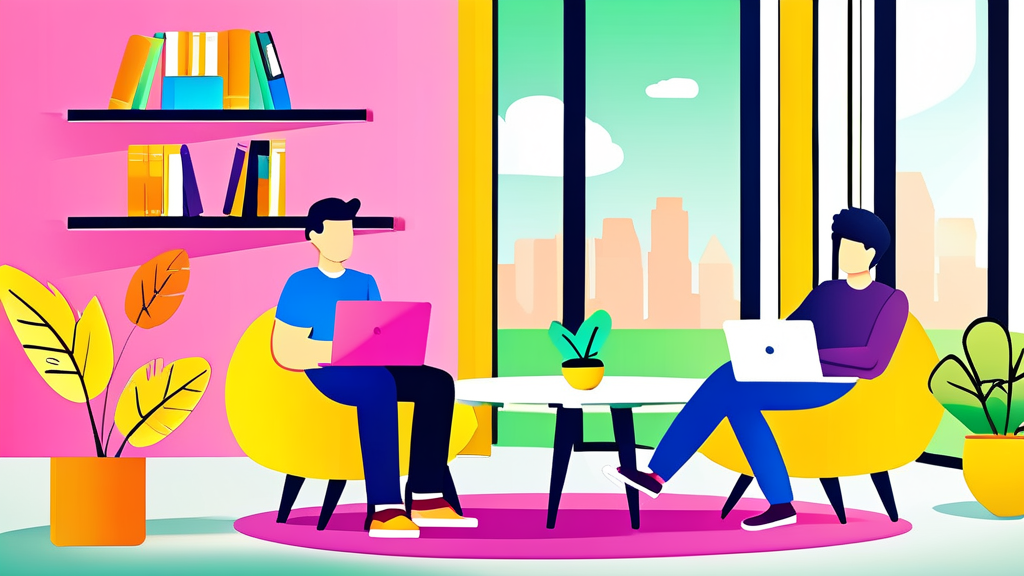 미래를 위한 투자, 육아휴직 급여 신청 경험담과 후기 (cartoon 스타일)