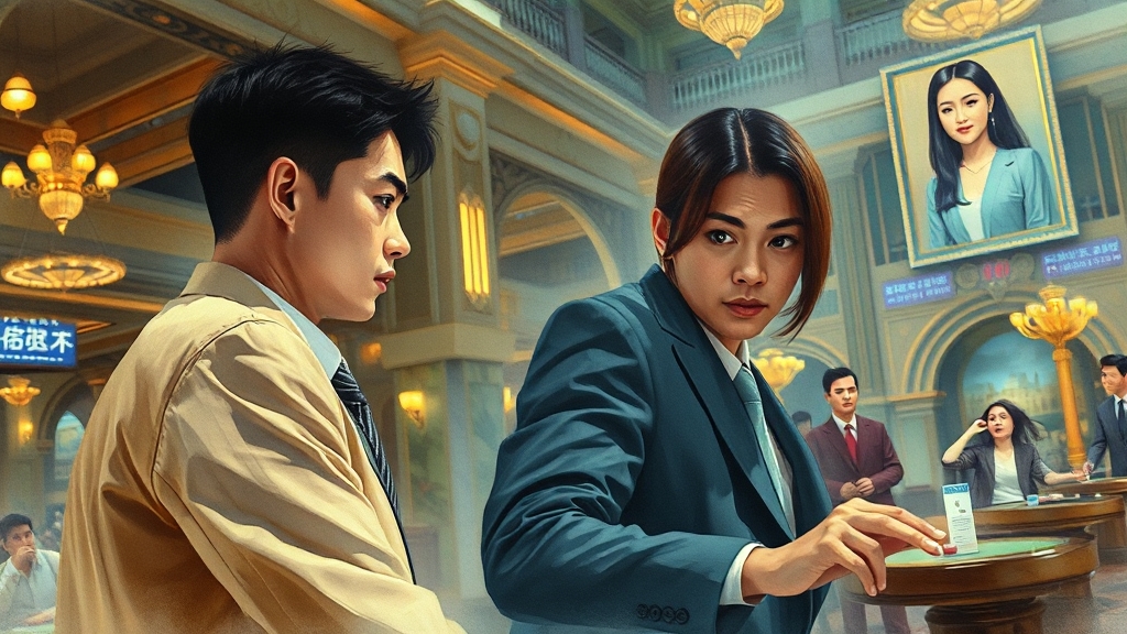 등장인물 관계도와 갈등 구조: 드라마의 깊이를 더하다 (watercolor 스타일)
