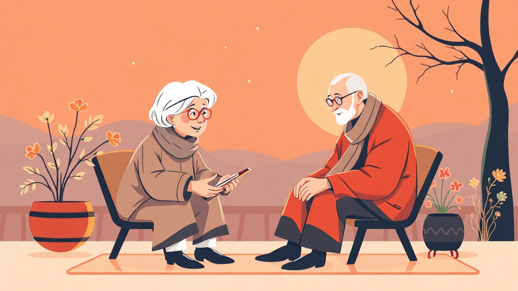 4050, 내일배움카드로 미래를 디자인하다 (illustration 스타일)