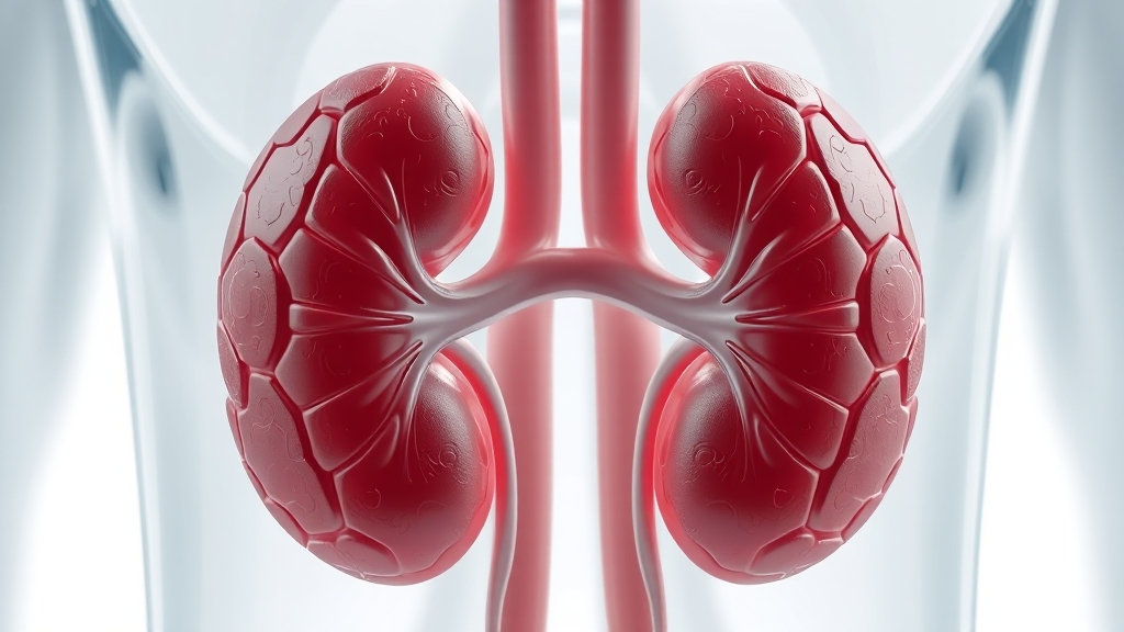 신장 건강 관리 팁 (realistic 스타일)