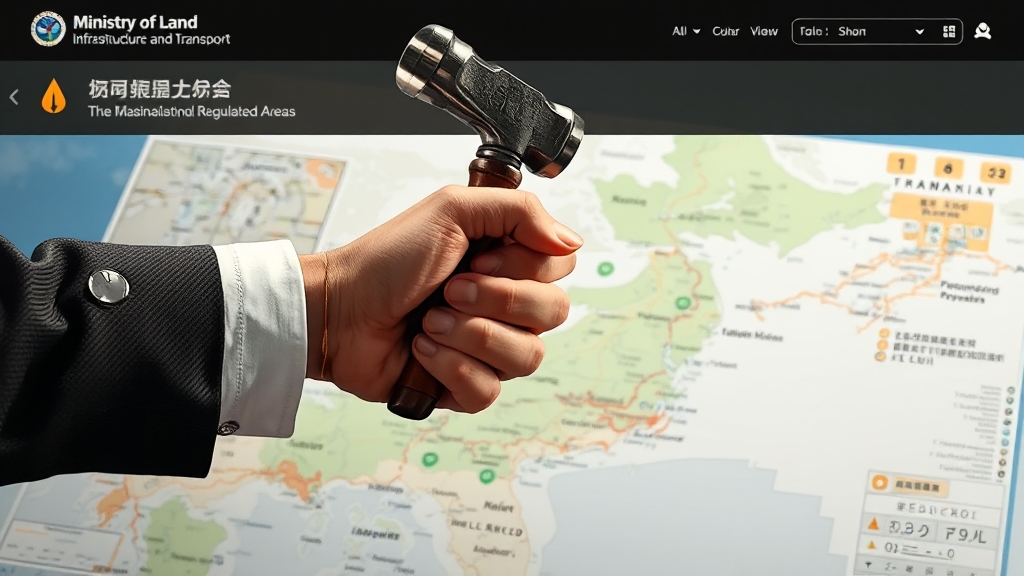 부동산 정책 및 규제 정보 (realistic 스타일)