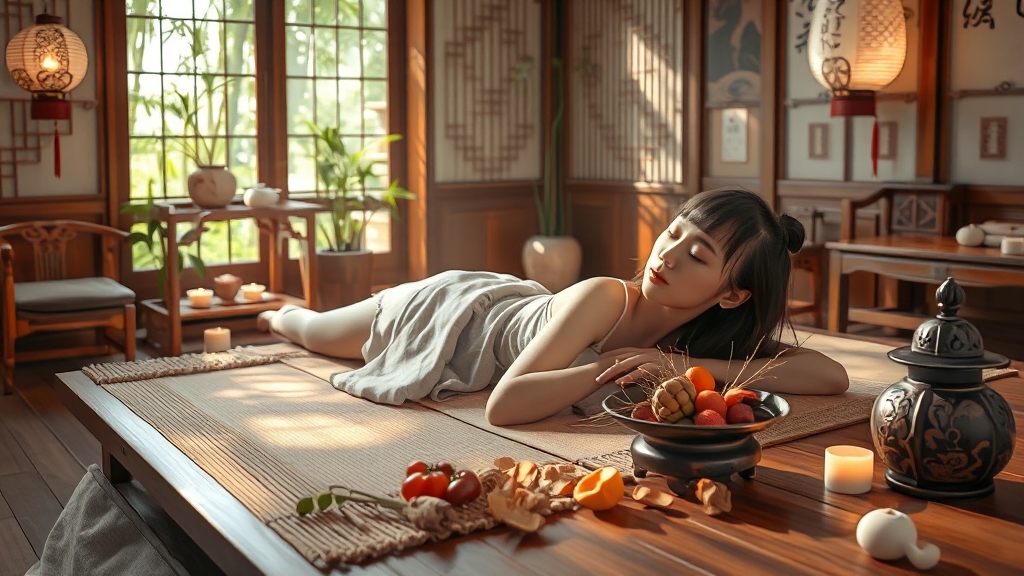 한의학, 화병을 어떻게 치료할까요? (realistic 스타일)