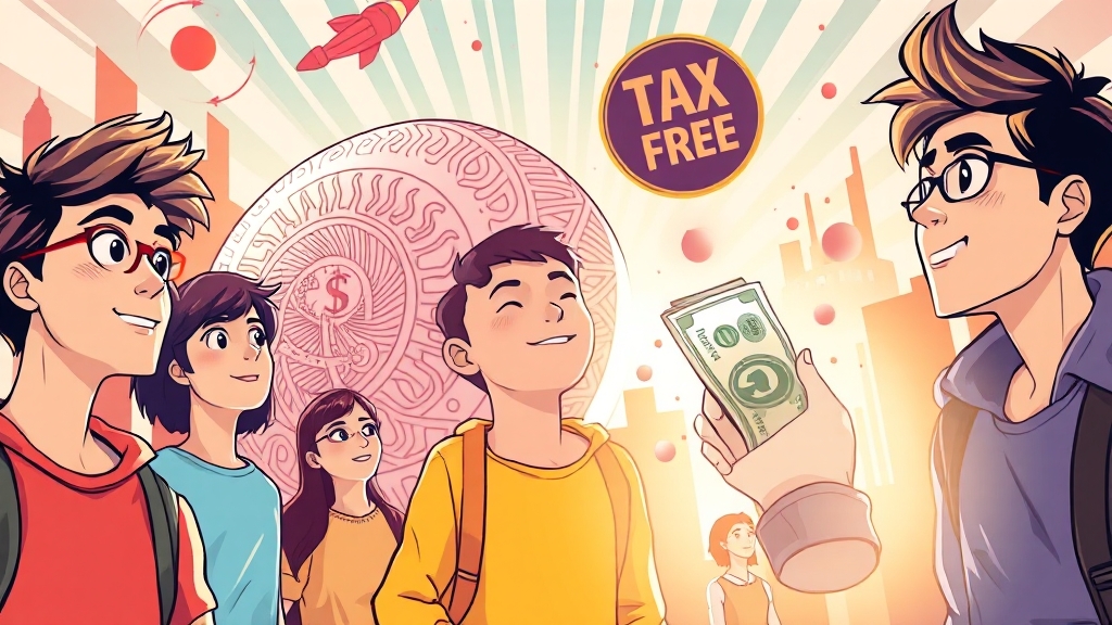 가입 조건 및 혜택 알아보기 (cartoon 스타일)