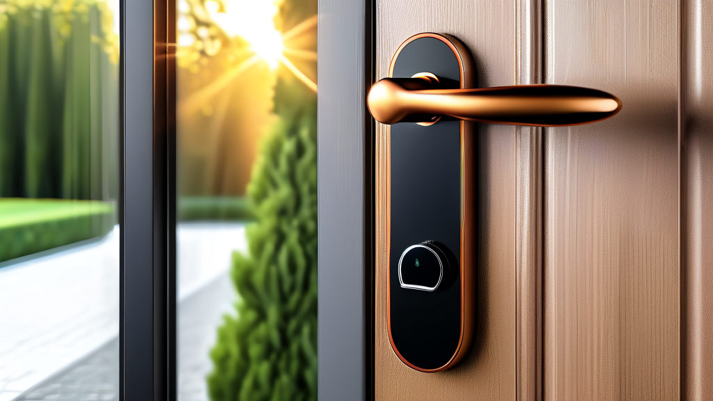 솔리티 도어락 비밀번호 변경, 왜 중요할까요? (realistic 스타일)