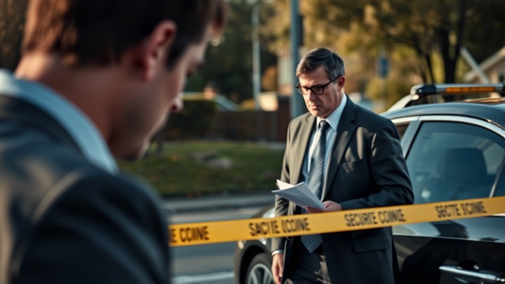 사고 발생 시 초기 대응 및 변호사의 역할 (realistic 스타일)