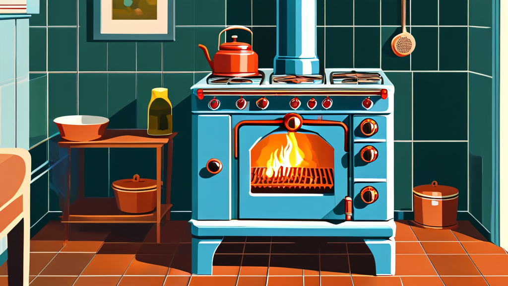 린나이 가스레인지, 언제 교체가 필요할까요? (illustration 스타일)