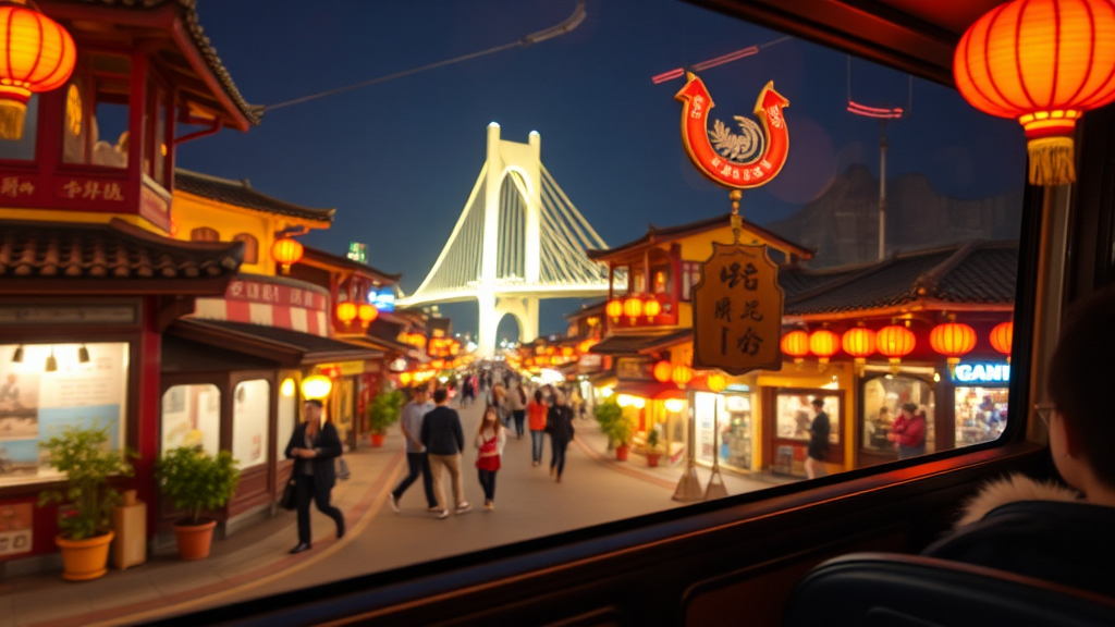 시티투어버스 코스별 특징 (realistic 스타일)