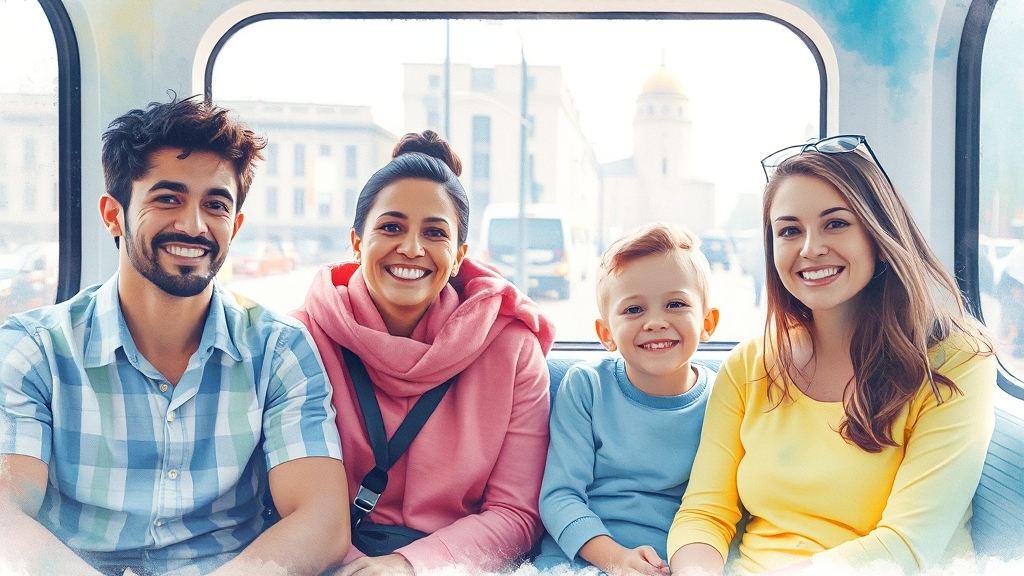 K원패스 교통비 절약 (watercolor 스타일)