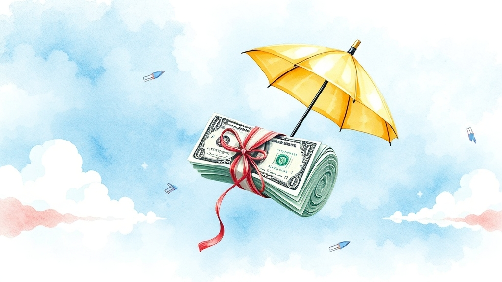 소득공제 & 세액공제 꿀팁 대방출! (watercolor 스타일)